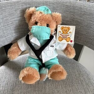 RUSS Berrie Beary Special Teddies “ DOC” Teddy Bear with Outfit. Brand New